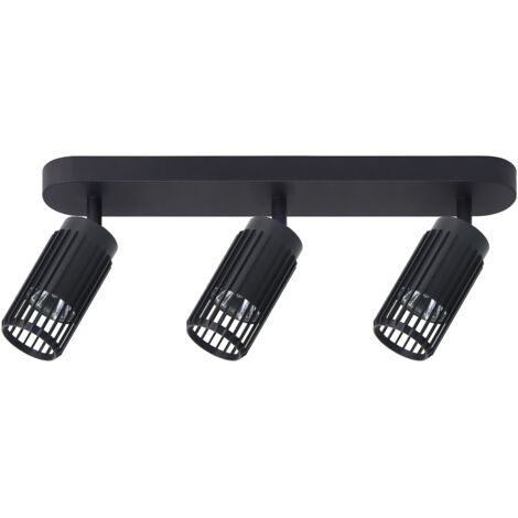 SPOT NERO VERTICALE 3xGU10 (1/5)