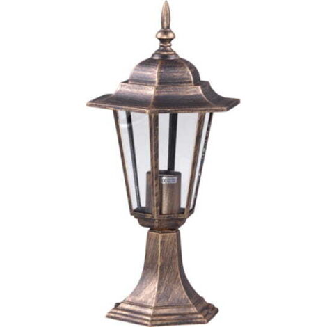 Lampione da giardino Kaja Standard K5009S nero oro (1/2)