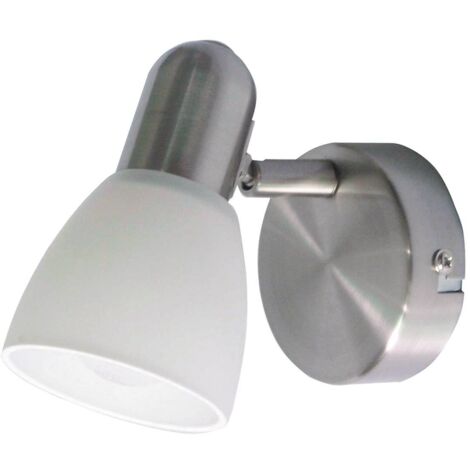 Lampada da parete moderna E14 cromo satinato Soma 6301 Rabalux