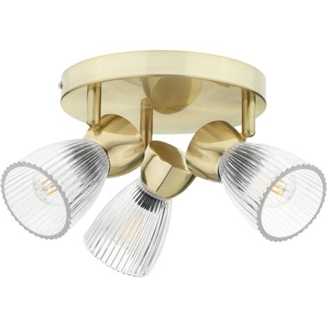 Lampada da soffitto BEST GOLD 3xE14 (rotonda) (1/5)