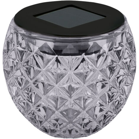 Lampada solare LED calda da giardino Ø11cm IP44 Struhm
