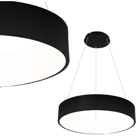 Lampada a sospensione OHIO NERO 40W LED 3000K-4000K (1/5)