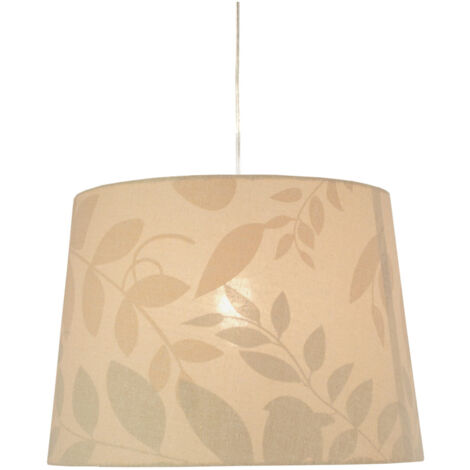 Lampada a sospensione Candellux Mirage Ø35 E27 crema cromo (1/2)