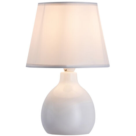 Lampada da comodino per camera crema E14 Ingrid 4475 Rabalux
