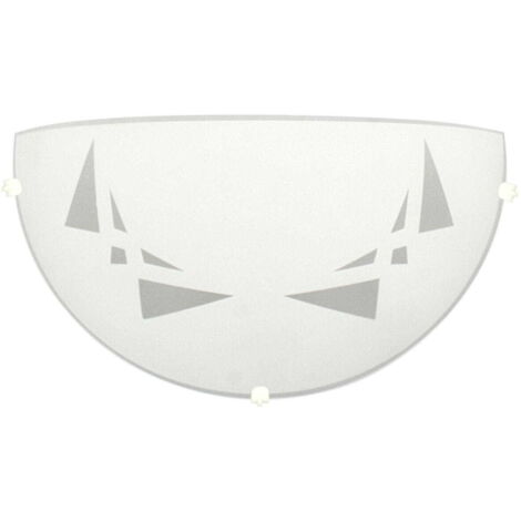 Candellux TRIAS 11-73726 plafoniera bianca E27 30cm (1/2)