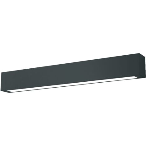Applique Ibros media nera LED 9W 4000K IP44 Light Prestige (1/3)