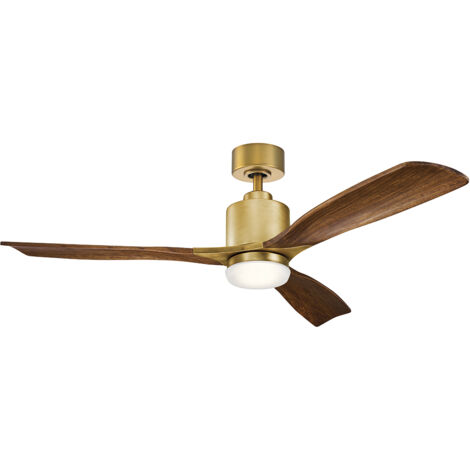Ventilatore soffitto 132cm LED 14W telecomando Ridley II (1/5)