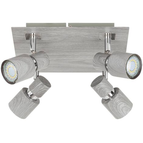 Spot sistema di metropolitana leggera Mercury metallo Metallo Esposto alle intemperie rovere B: H 25 centimetri: 25cm (1/5)