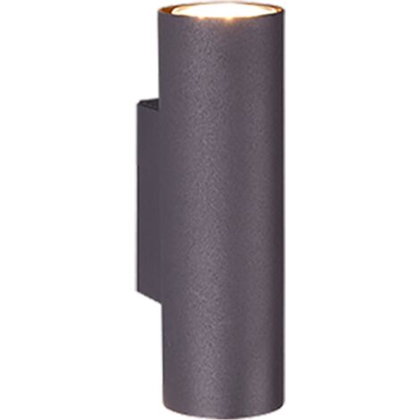 Applique MARLEY nera metallo 2xGU10 dimmer IP20 Trio