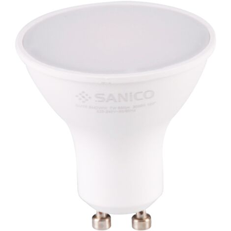 Lampadina LED GU10 7W 650lm 3000K Polux Platinum