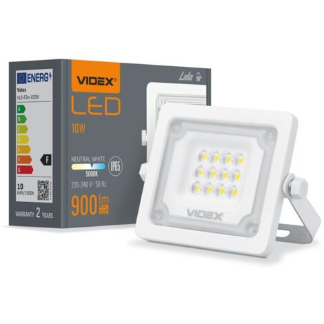 Faretto LED 10W 900lm 5000K IP65 da esterno LUCA Videx (1/5)