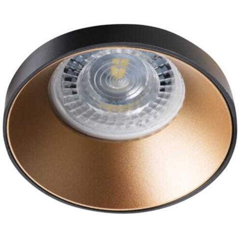 Kanlux SIMEN 29137 faretto soffitto oro/nero GU10 IP20 (1/2)