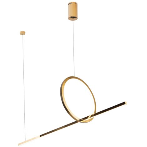 Lampada a sospensione oro Lozanna LED 18W Maxlight (1/5)