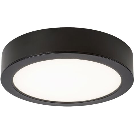 Plafoniera Rabalux Shaun2 tonda nera Ø12cm LED 7W 4000K (1/4)