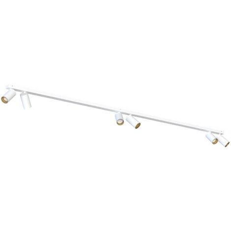 Nowodvorski MONO 7777 barra 6 spot GU10 bianco oro