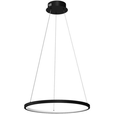 Lampada a sospensione LED HOOP BLACK 27W (1/5)