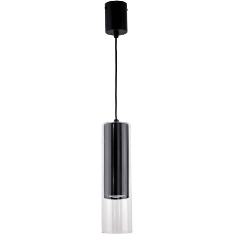Lampada a sospensione Manacor nera vetro GU10 Light Prestige (1/4)