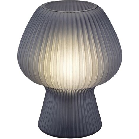 Lampada comodino in vetro fumé E14 Vinelle Rabalux (1/5)