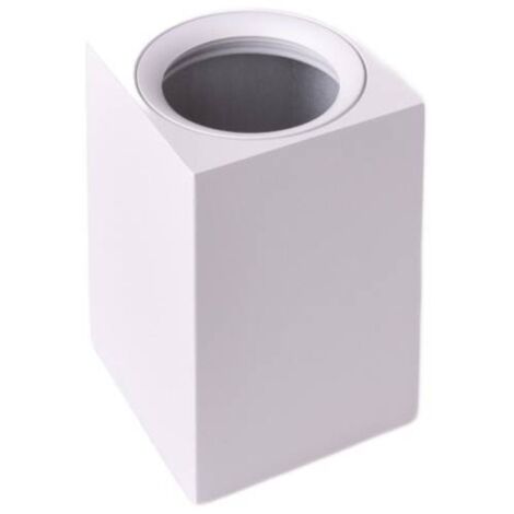 Faretto da soffitto bianco quadrato GU10 35W Ecolight (1/2)