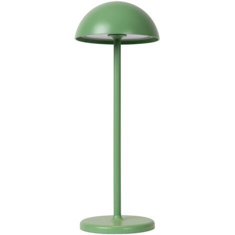 Lampada tavolo esterna verde a batteria LED Lucide (1/5)