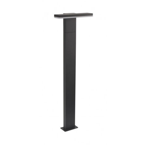 Paletto LED da giardino SU-MA Fler 78cm 10W IP54 grigio (1/5)