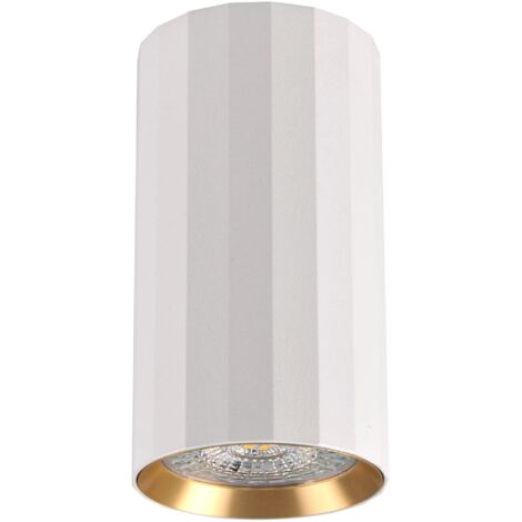 Faretto plafone bianco/oro GU10 Nicea 323460 Polux (1/5)