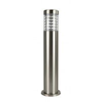 Paletto da giardino inox argento 75cm E27 IP44 SU-MA
