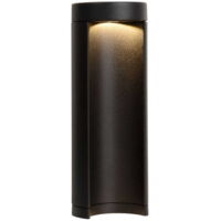Paletto esterno Lucide Combo LED 7W 3000K IP54 nero