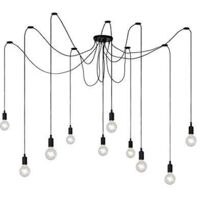 Lucide Fix multiple - Lampade a sospensione - nero, plastica
