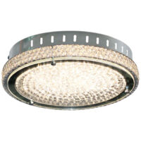 Italux Nino Plafoniera Classica Cilindrica a 1 Luce LED, 3000K