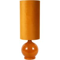Lampada da tavolo Esterad vetro gialla 100cm E27 Lucide