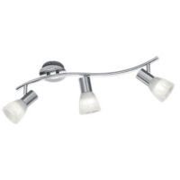 Faretto soffitto Trio Levisto argento 3xE14 dimm. IP20
