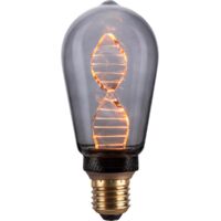 Lampadina LED ST64 fumo E27 3,5W 60lm extra calda Polux