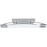 Plafoniera lineare doppia cromata LED T5 2x8W Endon