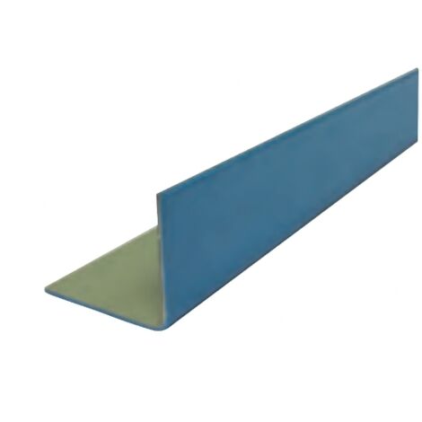 Cornière en tole colaminée - Face PVC à l'extérieur