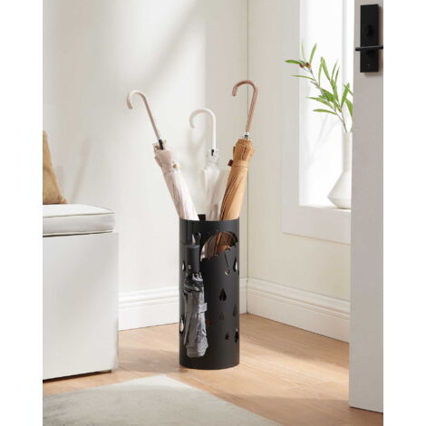 Lvifloae Porte-Parapluie Métal Or – Organisateur D'Entrée Élégant Et Robuste 42 X 15 X 15 Cm, Design Creux Moderne Pour Maison