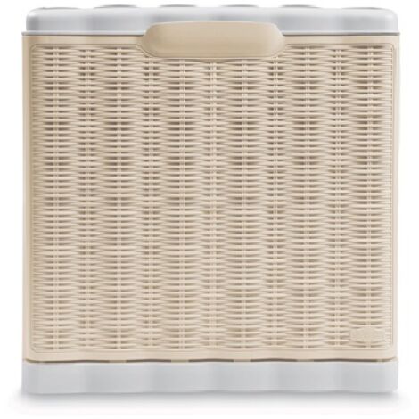 Stefanplast Elegance cashmere, scarpiera impilabile 4 posti cm 40x30x40 (1/4)