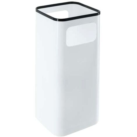 Giganplast gettacarte Kappa con posacenere nero 23x23 h 52