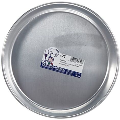 Pentole Agnelli tortiera conica alluminio professionale 26 cm