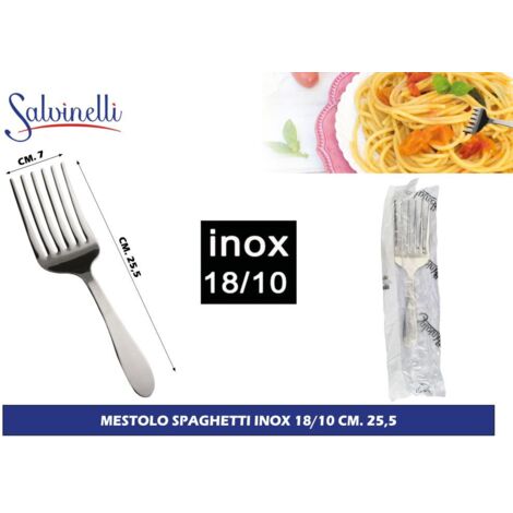 Salvinelli Grand Hotel manina prendi spaghetti acciaio inox 18/10