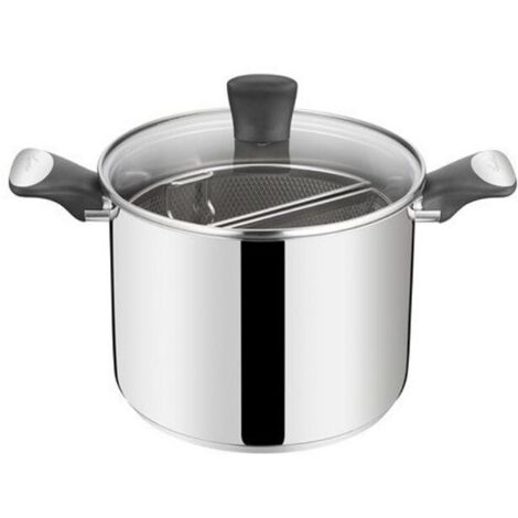 Lagostina Unlimited pastaiola 22cm multicottura acciaio inox doppio cestello