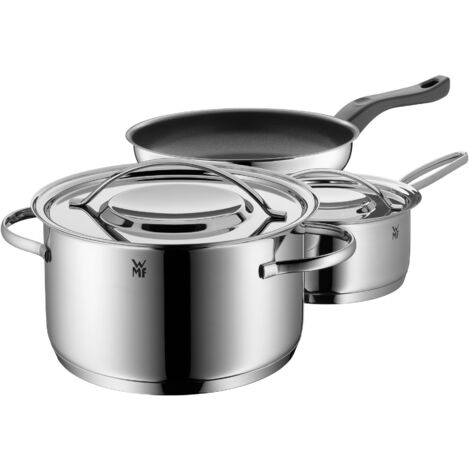 Wmf gala plus,set 3 pezzi in acciaio inox adatta ad induzione qualità extra (1/5)