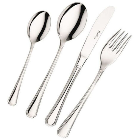 PINTINOX Confezione da 12 Forchette da Tavola America 19,5 cm in Acciaio Inossidabile