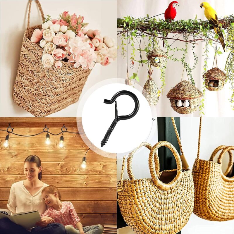 Crochets à Vis Q-Hanger, 20 Pièces, Pour Guirlande Lumineuse