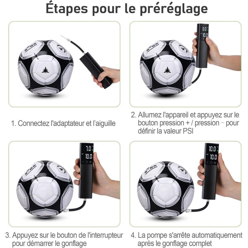 Prise Ue, Pompe À Ballon Électrique Puissante, Pompe De Gonflage