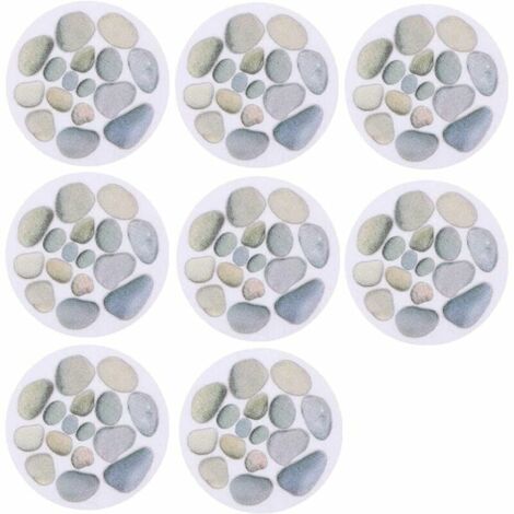 Autocollants de Baignoire antidrapants Autocollants antidrapants Baignoire Douche Autocollants Antidrapants Stickers Impermable pour escaliers Salle de Douche Fontainebleau 8 Pices (1/5)
