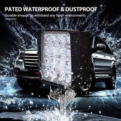 Barre LED Phare De Travail 12V - 28, 34, 39 Ou 45 Pouces, Triple Rangée Combo, 6000K, Jusqu'à 612W