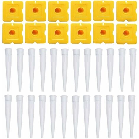 Kit de 36 outils de calfeutrage en silicone, outil de finition pour joints, cartouches de rechange, buses de calfeutrage-LIAIKI (1/5)