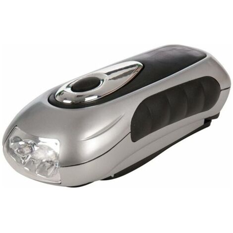 Lampe-torche à manivelle Aucune batterie requise, écologique, pour le camping, la randonnée-LIAIKI (1/5)