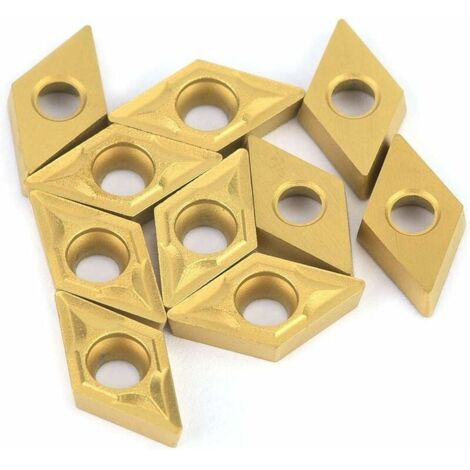 Tbest outil d'insertion en carbure 10 pièces Carbure Insert Lame Tbest outil d'insertion en carbure 10 pièces Carbure Insert Lame